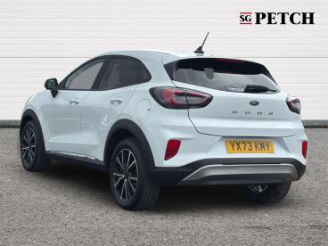 SPOTICAR Ford Puma 1.0t Ecoboost Mhev Titanium Euro 6 (s/s) 5dr Used Car - Suv Hybrid White - Darlington - 1200616690_5