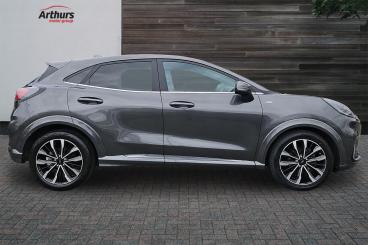 SPOTICAR Ford Puma 1.0t Ecoboost Mhev St-line Vignale Euro 6 (s/s) 5d Used Car - Suv Hybrid Grey - Newtown - 1200617005_2