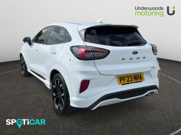 SPOTICAR Ford Puma 1.0t Ecoboost Mhev St-line X Euro 6 (s/s) 5dr Used Car - Suv Hybrid White - Tiptree - 1200619775_5
