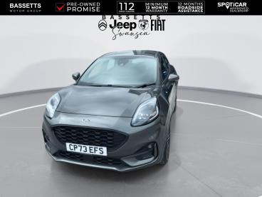 SPOTICAR Ford Puma 1.0t Ecoboost Mhev St-line Euro 6 (s/s) 5dr Used Car - Suv Hybrid Grey - Swansea - 1200622447_3