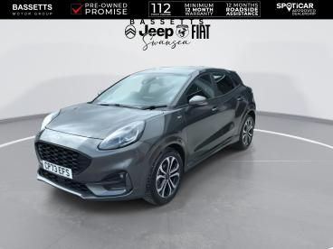 SPOTICAR Ford Puma 1.0t Ecoboost Mhev St-line Euro 6 (s/s) 5dr Used Car - Suv Hybrid Grey - Swansea - 1200622447_4