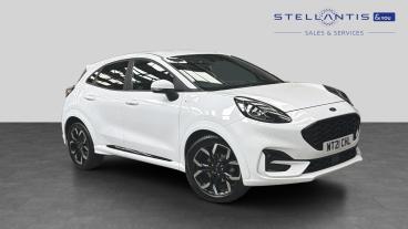 SPOTICAR Ford Puma 1.0t Ecoboost Mhev St-line X Euro 6 (s/s) 5dr Used Car - Suv Petrol White - London - 1200622990_1