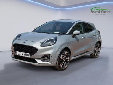 SPOTICAR Ford Puma 1.0t Ecoboost Mhev St-line X Euro 6 (s/s) 5dr Used Car - Suv Hybrid Silver - Corby - 1200623337_2