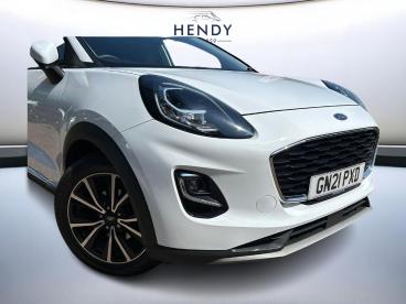 SPOTICAR Ford Puma 1.0t Ecoboost Mhev Titanium Euro 6 (s/s) 5dr Used Car - Suv Petrol White - Tonbridge - 1200623418_1