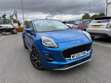 SPOTICAR Ford Puma 1.0t Ecoboost Mhev Titanium First Edition Euro 6 ( Used Car - Suv Petrol Blue - Cheltenham - 1200623900_1
