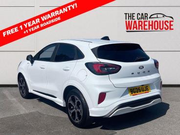 SPOTICAR Ford Puma 1.0t Ecoboost Mhev St-line Euro 6 (s/s) 5dr Used Car - Suv Hybrid White - Bridgend - 1200624635_2