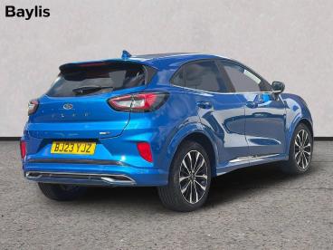 SPOTICAR Ford Puma 1.0t Ecoboost Mhev St-line Vignale Dct Euro 6 (s/s Used Car - Suv Hybrid Blue - Cheltenham - 1200627289_2