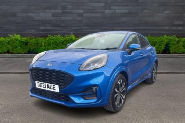 SPOTICAR Ford Puma 1.0t Ecoboost Mhev St-line Euro 6 (s/s) 5dr Used Car - Suv Petrol Blue - Telford - 1200628622_3