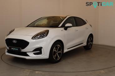 SPOTICAR Ford Puma 1.0t Ecoboost Mhev St-line Euro 6 (s/s) 5dr Used Car - Suv Hybrid White - Wellingborough - 1200629119_3