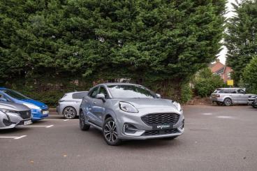 SPOTICAR Ford Puma 1.0t Ecoboost Mhev St-line Dct Euro 6 (s/s) 5dr Used Car - Suv Hybrid Silver - Hinckley - 1200629169_1