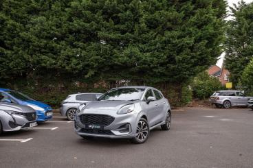 SPOTICAR Ford Puma 1.0t Ecoboost Mhev St-line Dct Euro 6 (s/s) 5dr Used Car - Suv Hybrid Silver - Hinckley - 1200629169_3