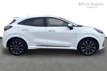 SPOTICAR Ford Puma 1.0t Ecoboost Mhev St-line Vignale Dct Euro 6 (s/s Used Car - Suv Hybrid White - Castleford - 1200631822_2
