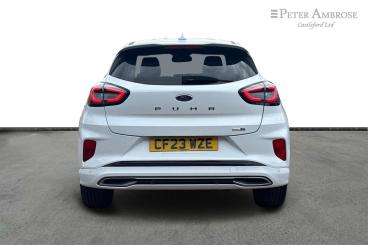SPOTICAR Ford Puma 1.0t Ecoboost Mhev St-line Vignale Dct Euro 6 (s/s Used Car - Suv Hybrid White - Castleford - 1200631822_4