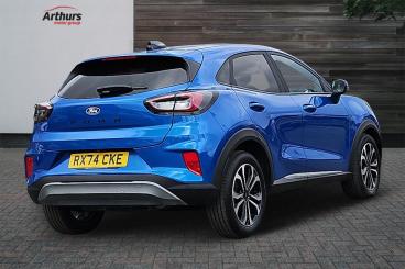 SPOTICAR Ford Puma 1.0t Ecoboost Mhev Titanium Dct Euro 6 (s/s) 5dr Used Car - Suv Hybrid Blue - Newtown - 1200633290_3