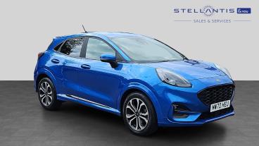 SPOTICAR Ford Puma 1.0t Ecoboost Mhev St-line Euro 6 (s/s) 5dr Used Car - Suv Petrol Blue - Sale - 1200633951_1