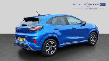 SPOTICAR Ford Puma 1.0t Ecoboost Mhev St-line Euro 6 (s/s) 5dr Used Car - Suv Petrol Blue - Sale - 1200633951_3