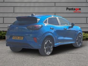 SPOTICAR Ford Puma 1.0t Ecoboost Mhev St-line X Euro 6 (s/s) 5dr Used Car - Suv Hybrid Blue - Lincoln - 1200634375_4