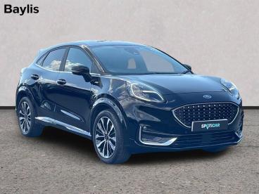 SPOTICAR Ford Puma 1.0t Ecoboost Mhev St-line Vignale Dct Euro 6 (s/s Used Car - Suv Hybrid Black - Ross-on-wye - 1200634511_1