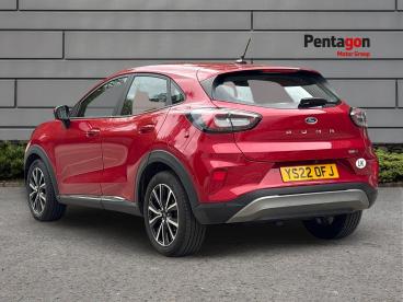 SPOTICAR Ford Puma 1.0t Ecoboost Mhev Titanium Dct Euro 6 (s/s) 5dr Used Car - Suv Hybrid Red - Sheffield - 1200634635_2