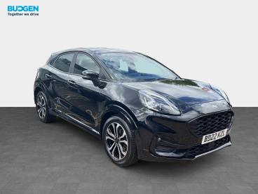 SPOTICAR Ford Puma 1.0t Ecoboost Mhev St-line Euro 6 (s/s) 5dr Used Car - Suv Hybrid Black - Telford - 1200635074_1