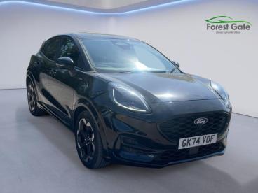 SPOTICAR Ford Puma 1.0t Ecoboost Mhev St-line X Euro 6 (s/s) 5dr Used Car - Suv Hybrid Black - Corby - 1200635445_1