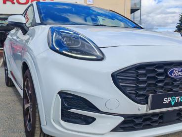 SPOTICAR Ford Puma 1.0t Ecoboost Mhev St-line Euro 6 (s/s) 5dr Used Car - Suv Hybrid White - Dartford - 500636210_5