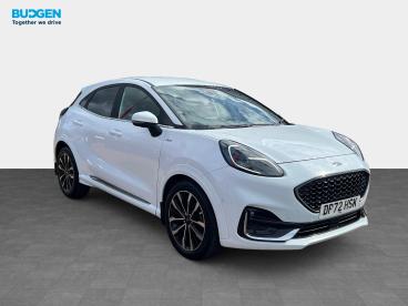 SPOTICAR Ford Puma 1.0t Ecoboost Mhev St-line Vignale Dct Euro 6 (s/s Used Car - Suv Hybrid White - Telford - 1200636317_1