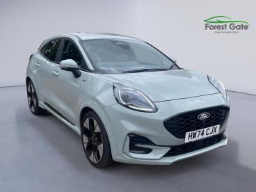 SPOTICAR Ford Puma 1.0t Ecoboost Mhev St-line X Euro 6 (s/s) 5dr Used Car - Suv Hybrid Grey - Corby - 1200638356_1