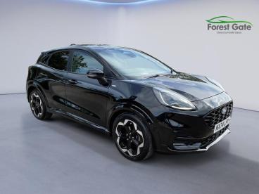 SPOTICAR Ford Puma 1.0t Ecoboost Mhev St-line X Euro 6 (s/s) 5dr Used Car - Suv Hybrid Black - Corby - 1200638928_2