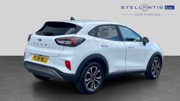 SPOTICAR Ford Puma 1.0t Ecoboost Mhev Titanium Dct Euro 6 (s/s) 5dr Used Car - Suv Hybrid White - Leicester - 1200639483_4