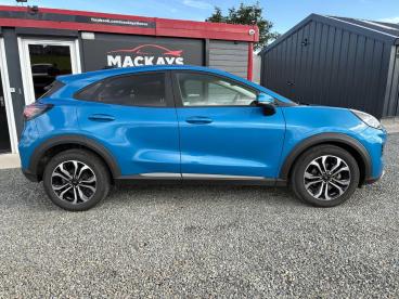 SPOTICAR Ford Puma 1.0t Ecoboost Mhev Titanium Euro 6 (s/s) 5dr Used Car - Suv Hybrid Blue - Inverness - 1200641895_2