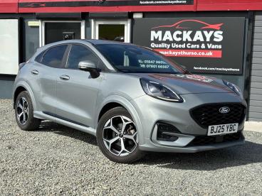 SPOTICAR Ford Puma 1.0t Ecoboost Mhev St-line Euro 6 (s/s) 5dr Used Car - Suv Hybrid Silver - Inverness - 1200641918_1
