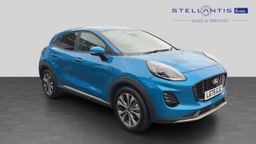 SPOTICAR Ford Puma 1.0t Ecoboost Mhev Titanium Euro 6 (s/s) 5dr Used Car - Suv Hybrid Blue - Salford - 1200643771_1