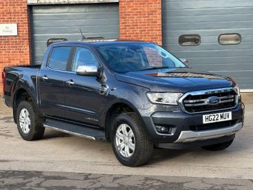 SPOTICAR Ford Ranger 2.0 Ecoblue Limited Auto 4wd Euro 6 (s/s) 4dr Used Car - Commercial Vehicle Diesel Grey - Billinghay - 1200518928_1