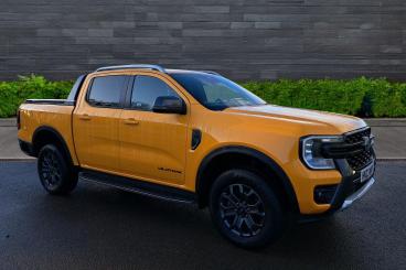 SPOTICAR Ford Ranger 2.0 Td Ecoblue Wildtrak Auto 4wd Euro 6 (s/s) 4dr Used Car - Commercial Vehicle Diesel Orange - Telford - 1200537029_1
