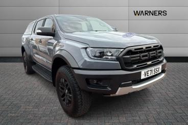 SPOTICAR Ford Ranger 2.0 Ecoblue Raptor Auto 4wd Euro 6 (s/s) 4dr Used Car - Commercial Vehicle Diesel Grey - Tewkesbury - 1200554352_1