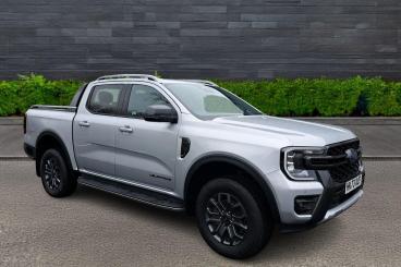 SPOTICAR Ford Ranger Double Cab 2.0 Ecoblue 205 Wildtrak Auto Used Car - Commercial Vehicle Diesel Silver - Telford - 1200569044_1