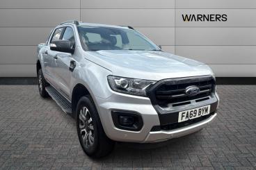 SPOTICAR Ford Ranger 2.0 Ecoblue Wildtrak Auto 4wd Euro 6 (s/s) 4dr Used Car - Commercial Vehicle Diesel Silver - Tewkesbury - 1200600668_1