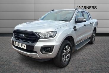 SPOTICAR Ford Ranger 2.0 Ecoblue Wildtrak Auto 4wd Euro 6 (s/s) 4dr Used Car - Commercial Vehicle Diesel Silver - Tewkesbury - 1200600668_2