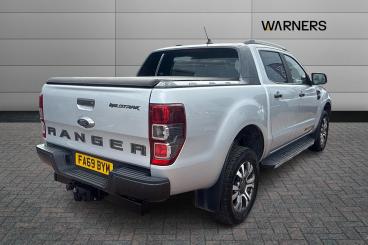 SPOTICAR Ford Ranger 2.0 Ecoblue Wildtrak Auto 4wd Euro 6 (s/s) 4dr Used Car - Commercial Vehicle Diesel Silver - Tewkesbury - 1200600668_4
