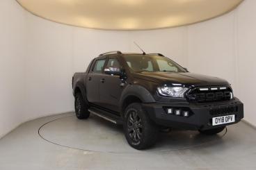 SPOTICAR Ford Ranger 3.2 Tdci Wildtrak Auto 4wd Euro 5 4dr Used Car - Pick-up Diesel Black - Wellingborough - 1200608380_1