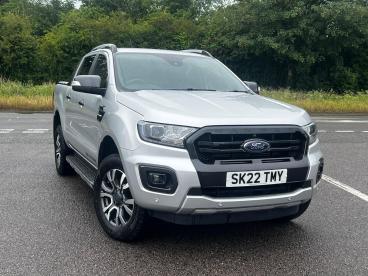 SPOTICAR Ford Ranger 2.0 Ecoblue Wildtrak Auto 4wd Euro 6 (s/s) 4dr Used Car - Commercial Vehicle Diesel Silver - Kidlington - 1200608610_1