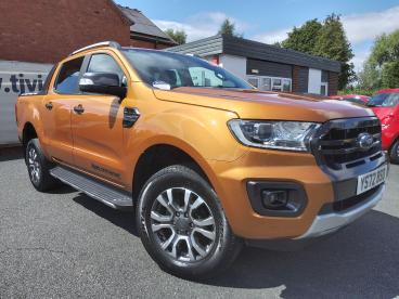 SPOTICAR Ford Ranger 2.0 Ecoblue Wildtrak Auto 4wd Euro 6 (s/s) 4dr Used Car - Commercial Vehicle Diesel Orange - Telford - 1200621659_1