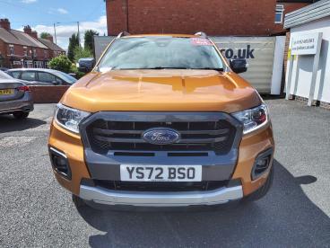 SPOTICAR Ford Ranger 2.0 Ecoblue Wildtrak Auto 4wd Euro 6 (s/s) 4dr Used Car - Commercial Vehicle Diesel Orange - Telford - 1200621659_4