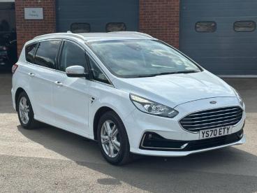 SPOTICAR Ford S-max 2.0 Ecoblue Titanium Auto Euro 6 (s/s) 5dr Used Car - Mpv Diesel White - Billinghay - 1200567167_1
