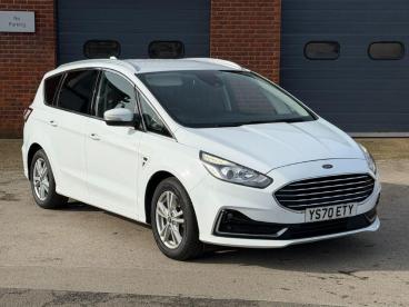 SPOTICAR Ford S-max 2.0 Ecoblue Titanium Auto Euro 6 (s/s) 5dr Used Car - Mpv Diesel White - Billinghay - 1200587734_1