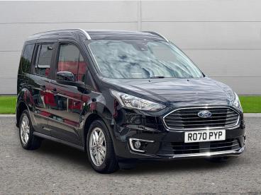SPOTICAR Ford Tourneo Connect 1.5 Ecoblue Titanium Auto Euro 6 (s/s) 5dr Used Car - Mpv Diesel Black - Worksop - 1200612655_1