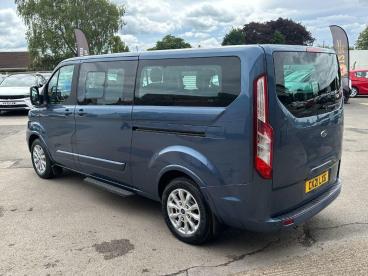 SPOTICAR Ford Tourneo Custom 2.0 320 Ecoblue Titanium L2 Euro 6 (s/s) 5dr Used Car - Commercial Vehicle Diesel Blue - Billinghay - 1200516129_2