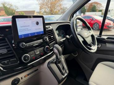SPOTICAR Ford Tourneo Custom 2.0 320 Ecoblue Zetec Auto L2 Euro 6 (s/s) 5dr Used Car - Commercial Vehicle Diesel White - Billinghay - 1200550591_5