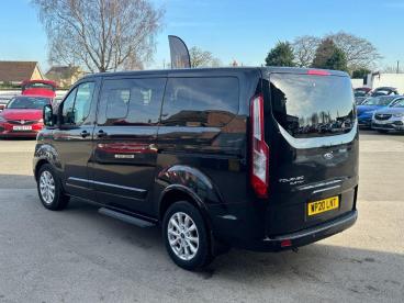 SPOTICAR Ford Tourneo Custom 2.0 320 Ecoblue Titanium L1 Euro 6 (s/s) 5dr Used Car - Commercial Vehicle Diesel Black - Billinghay - 1200550599_2